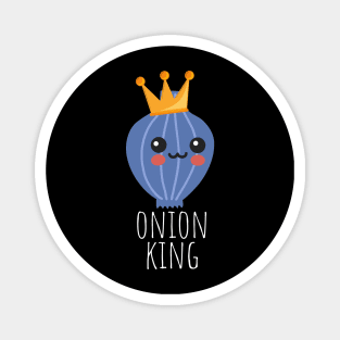 Onion King Cute Magnet